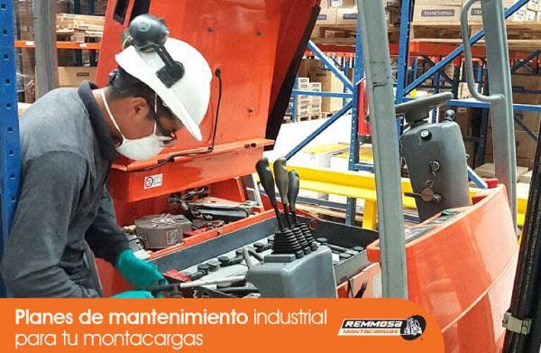 Planes de mantenimiento industrial para tu montacargas